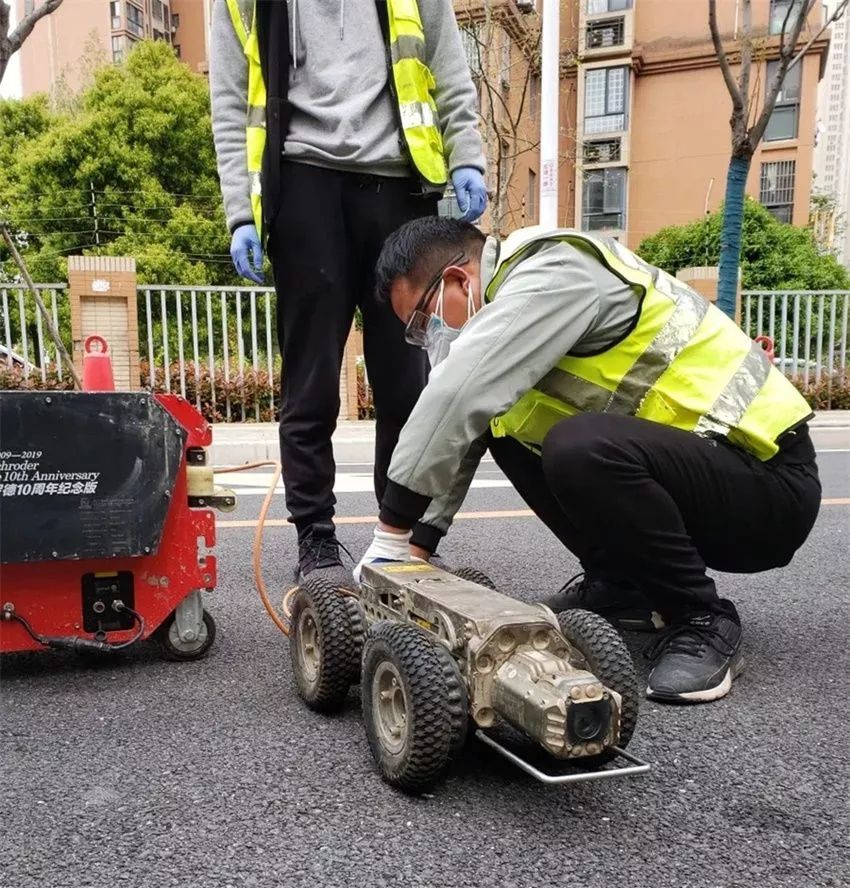 FB20P管道检测机器人在上海市区管道检测中的应用